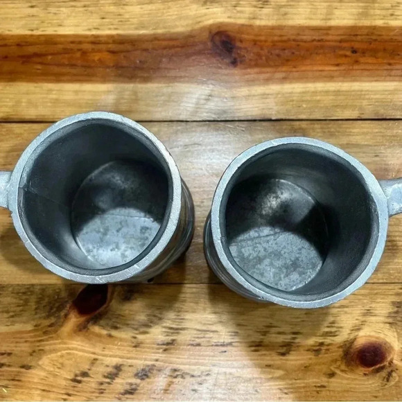 Wilton- RWP VINTAGE pewter mugs Steins with interesting markings - Picture 11 of 13
